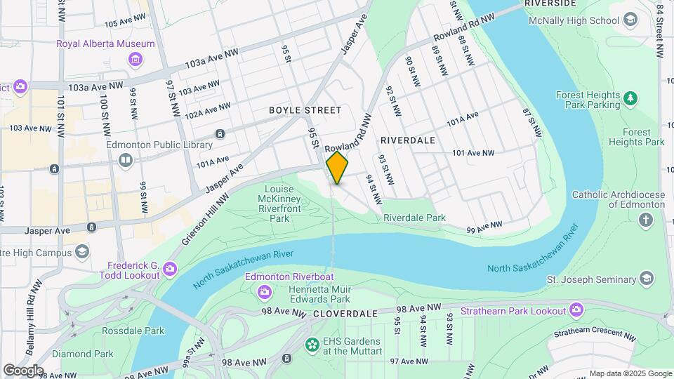 10033 95th St NW Map and Location Details