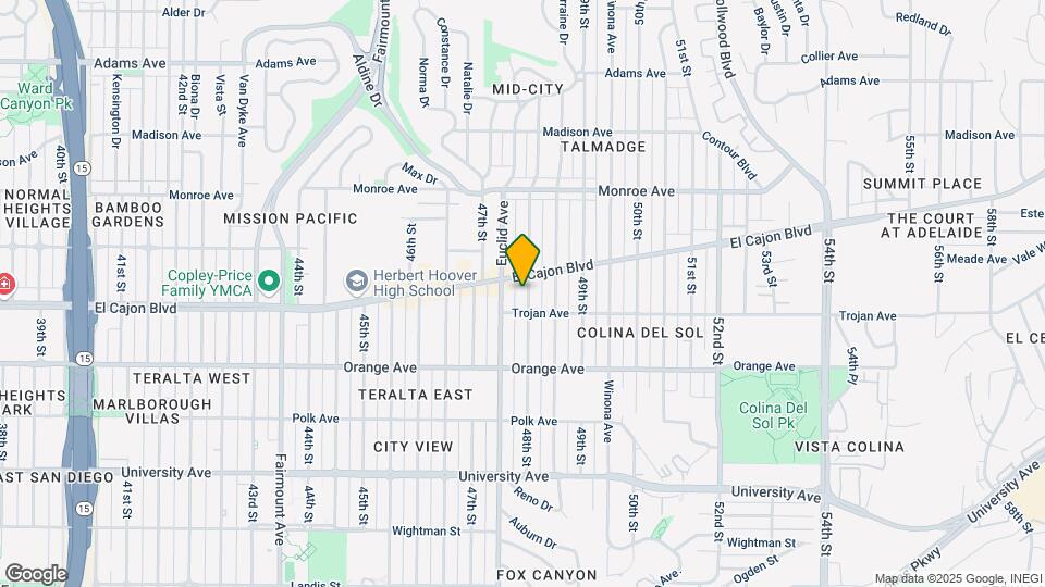 4336 48th St Map and Location Details