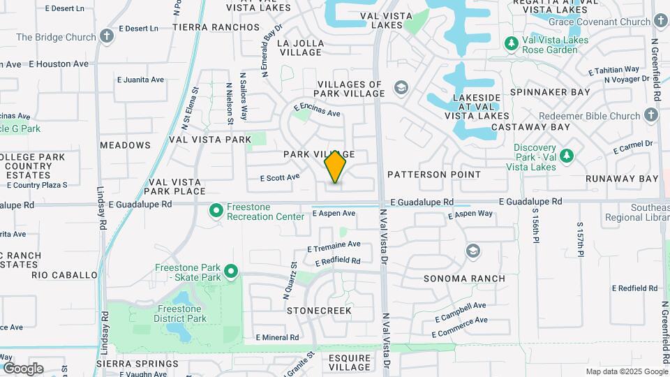 1432 E Princeton Ave Mapa y Detalles de la Ubicación
