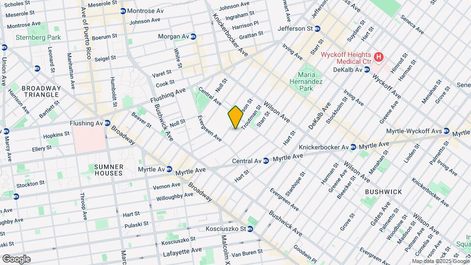 113 Troutman St Map and Location Details