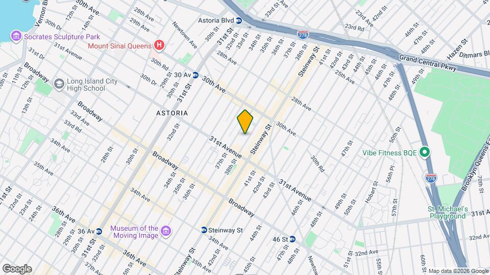 30-62 38th St Map and Location Details
