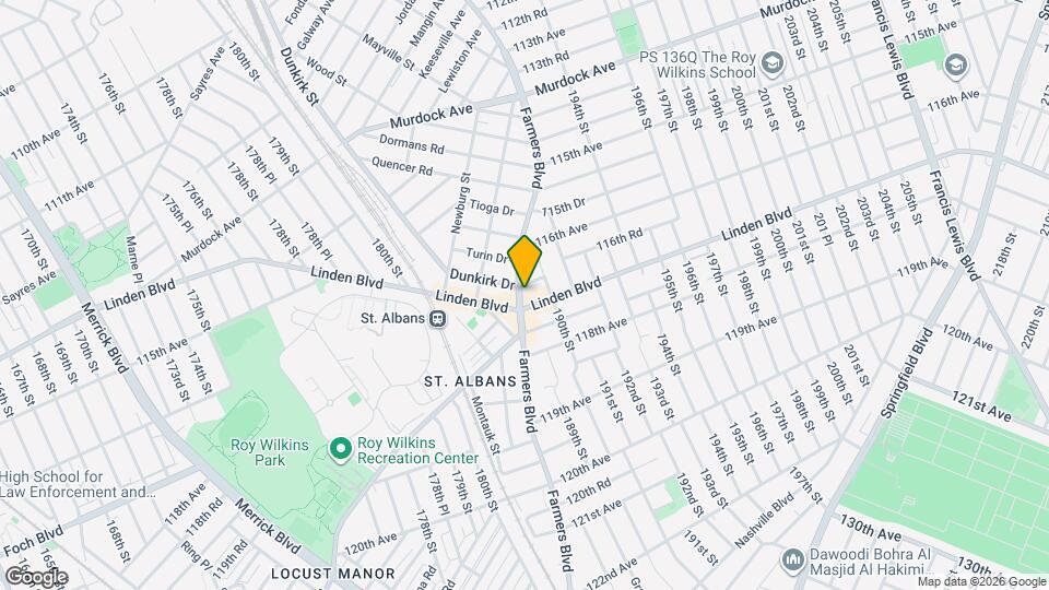 116-51 Farmers Blvd Map and Location Details