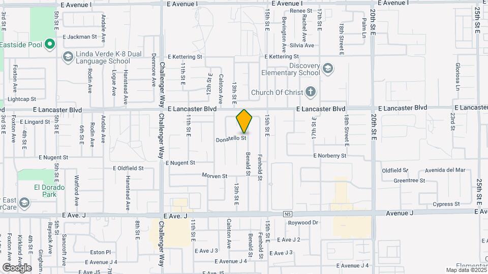 1273 Donatello St Map and Location Details