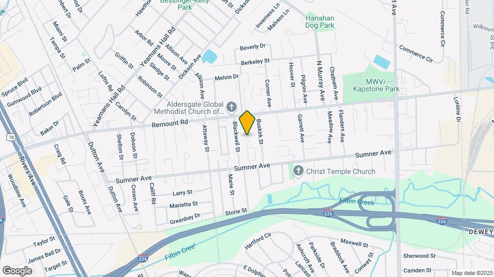5605 Aldrich Ave Map and Location Details