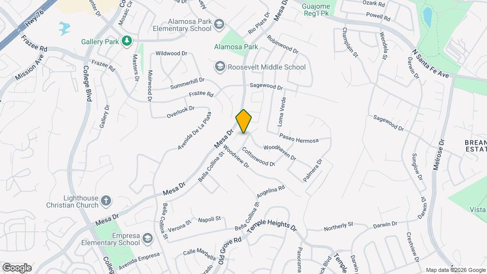 5034 Cherrywood Dr Map and Location Details