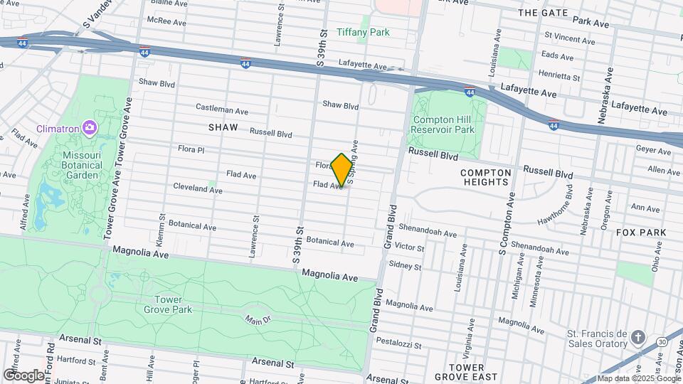 3808 Flad Ave, Unit B Map and Location Details