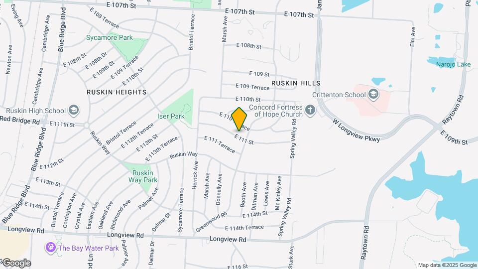 8506 E 111 St Map and Location Details