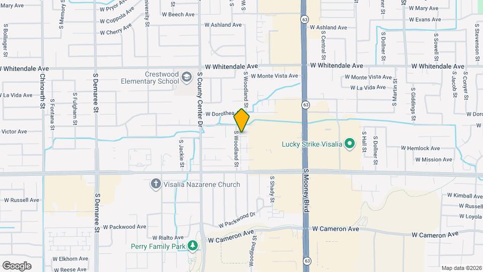 2534 W Chestnut Ct Map and Location Details
