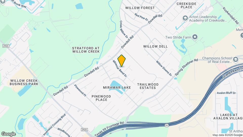 8123 Legacy Creek Dr Map and Location Details