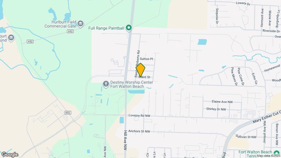 1606 Trent St Map and Location Details