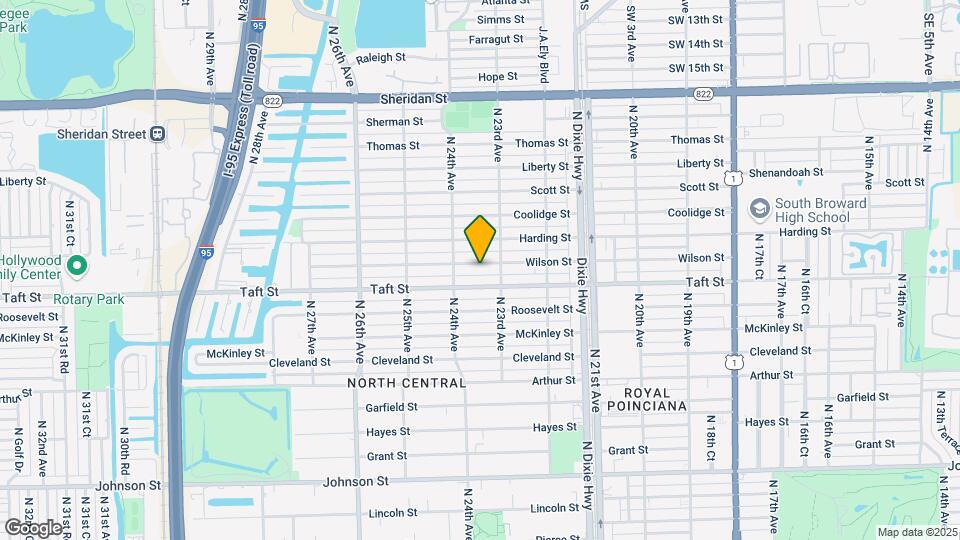2322 Wilson St Map and Location Details