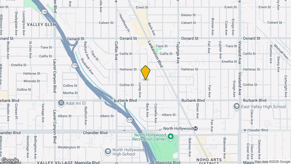 5709 Beck Ave Mapa y Detalles de la Ubicación