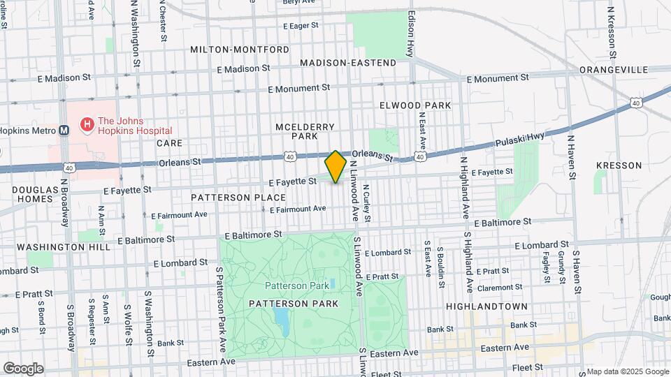 143 N Kenwood Ave Mapa y Detalles de la Ubicación