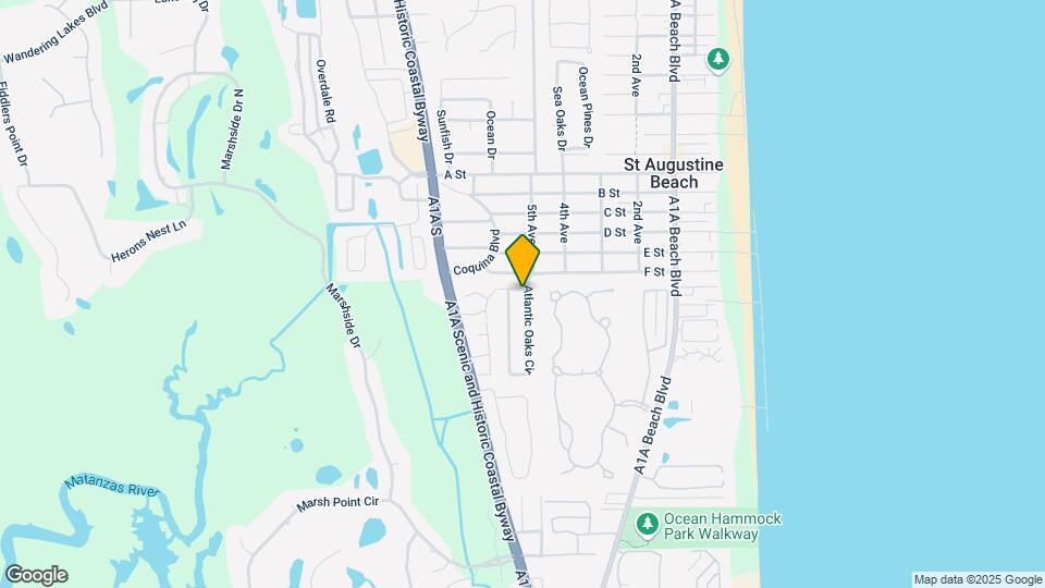 75 Atlantic Oaks Cir Map and Location Details