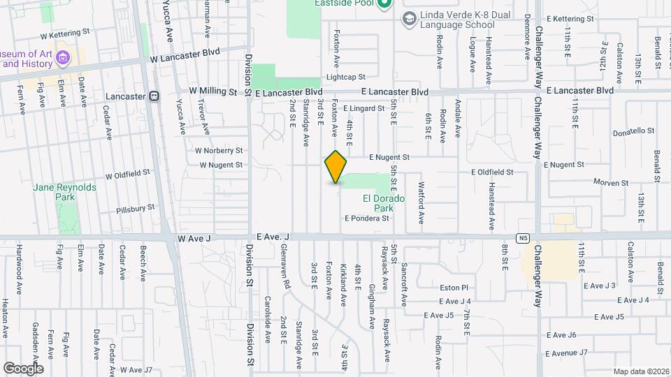 44519 Foxton Ave Map and Location Details