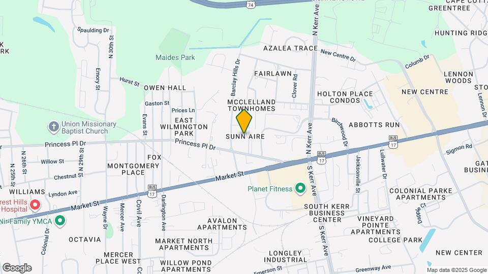 205 Sunn Aire Ct Map and Location Details