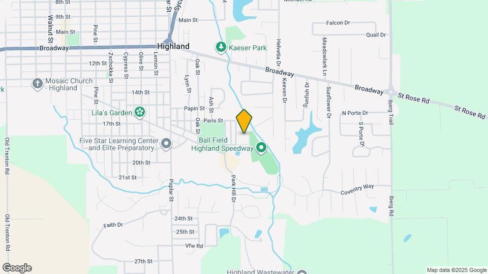 2011 Park Map and Location Details