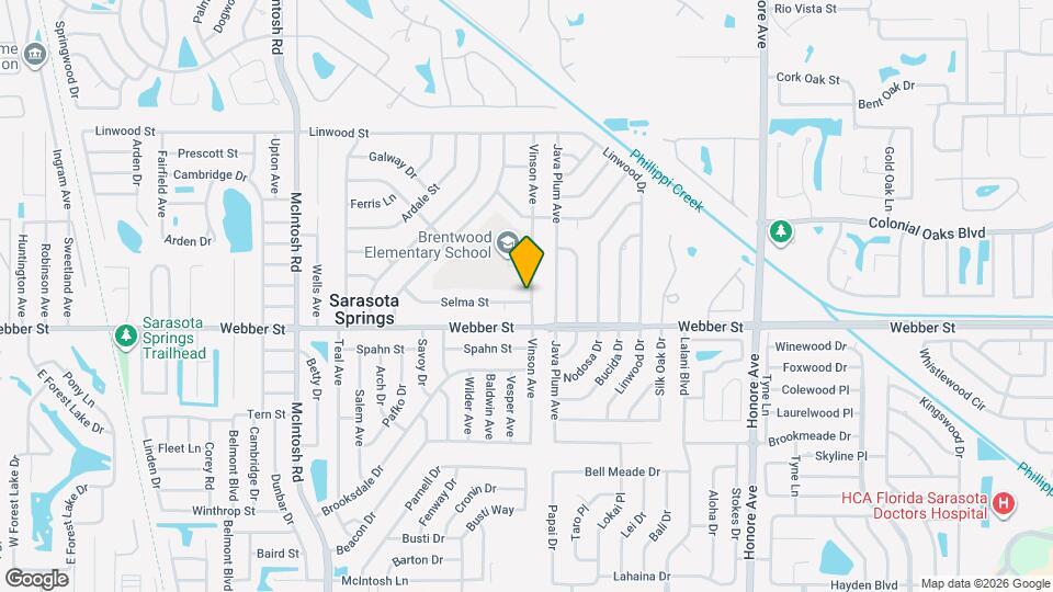 2630 Vinson Ave Mapa y Detalles de la Ubicación