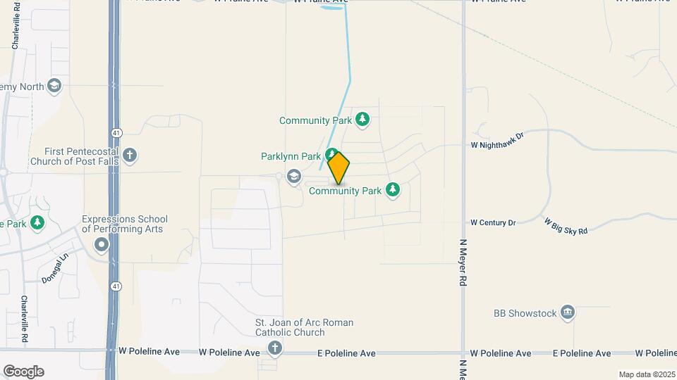 3023 N Corvus St Map and Location Details