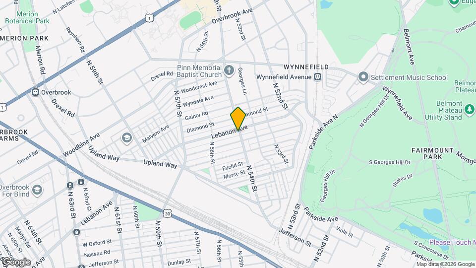 5400 Lebanon Ave Map and Location Details