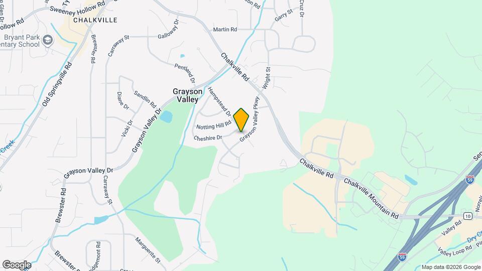 2543 Hampstead Dr Map and Location Details