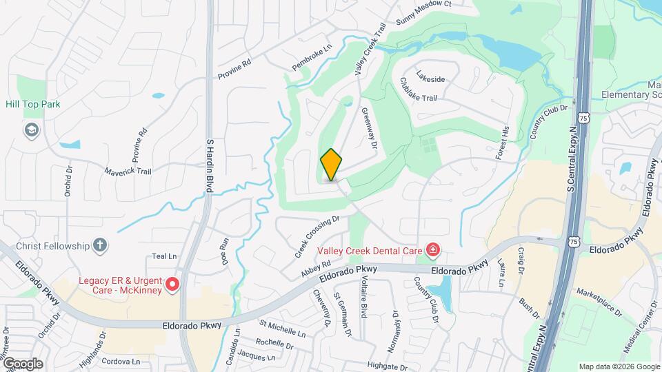 2704 Wind Ridge Map and Location Details