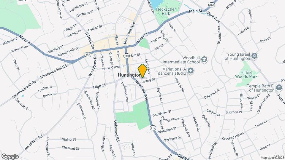 7 Dewey St Map and Location Details