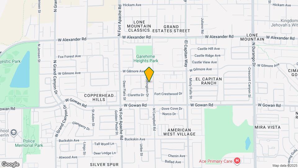 3708 Dorrington Dr Map and Location Details