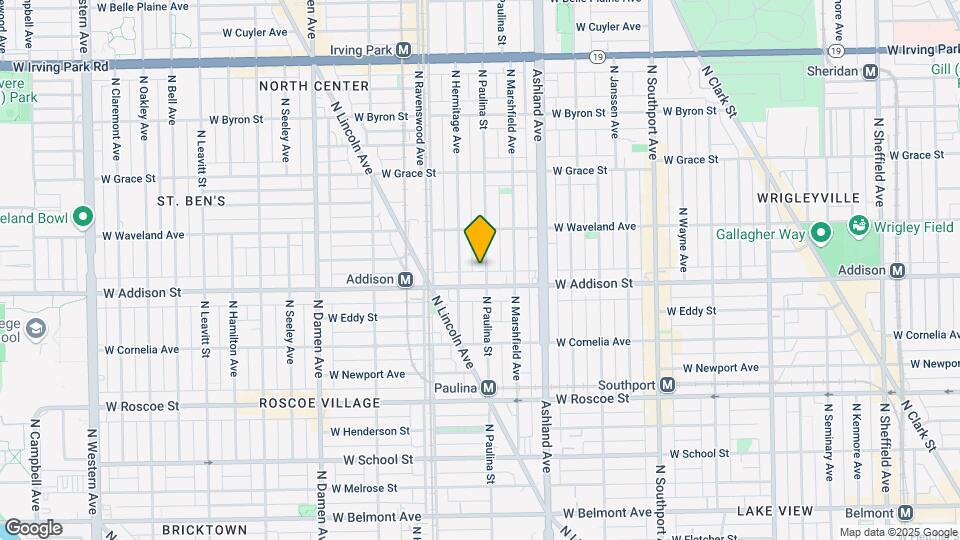 3614 N Paulina St-Unit -3614-2 Map and Location Details