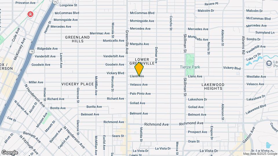 5740-5742 Llano Ave Map and Location Details