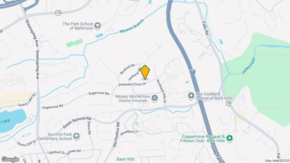 7128 Pheasant Cross Dr Map and Location Details