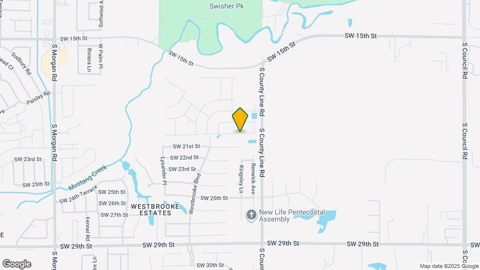 9108 SW 20th St Map and Location Details