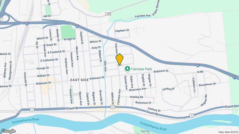 64 Fairview Ave Map and Location Details