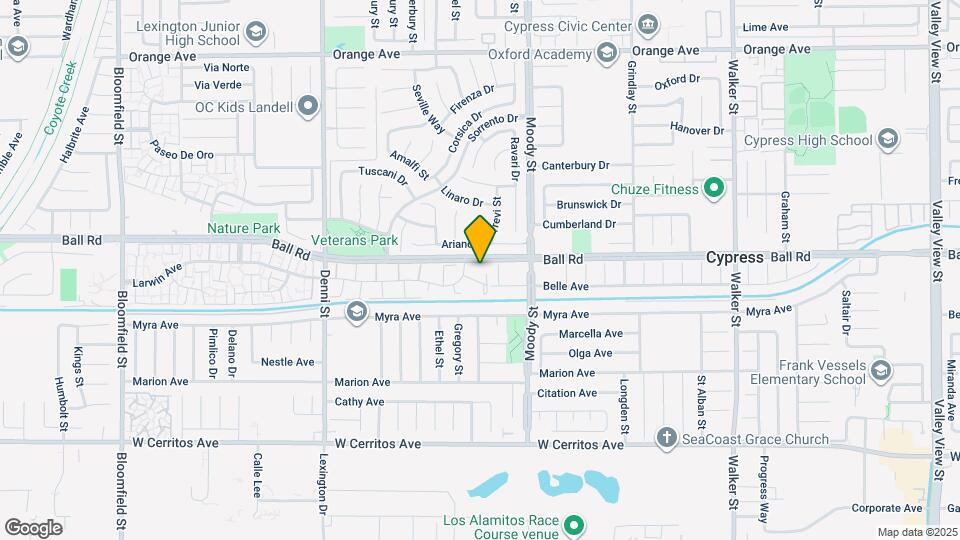 4846 Larwin Ave Map and Location Details