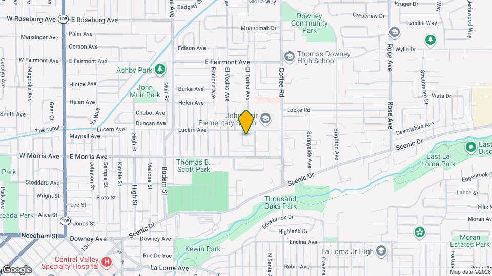 548 Esgar Ave Map and Location Details