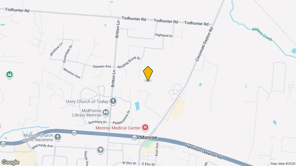 160 Overbrook Ct Map and Location Details