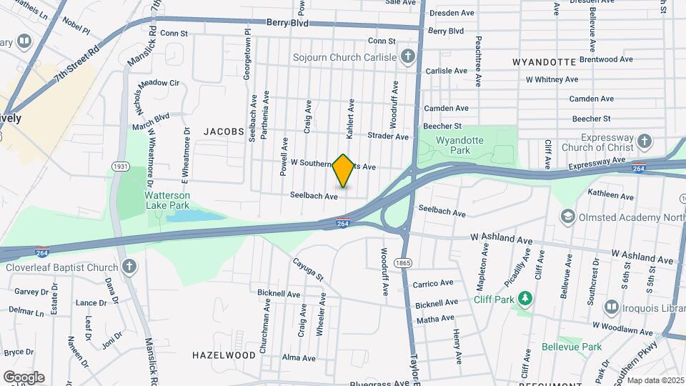 3754 Kahlert Ave Map and Location Details