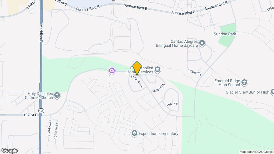 18225 113th Ave E Map and Location Details