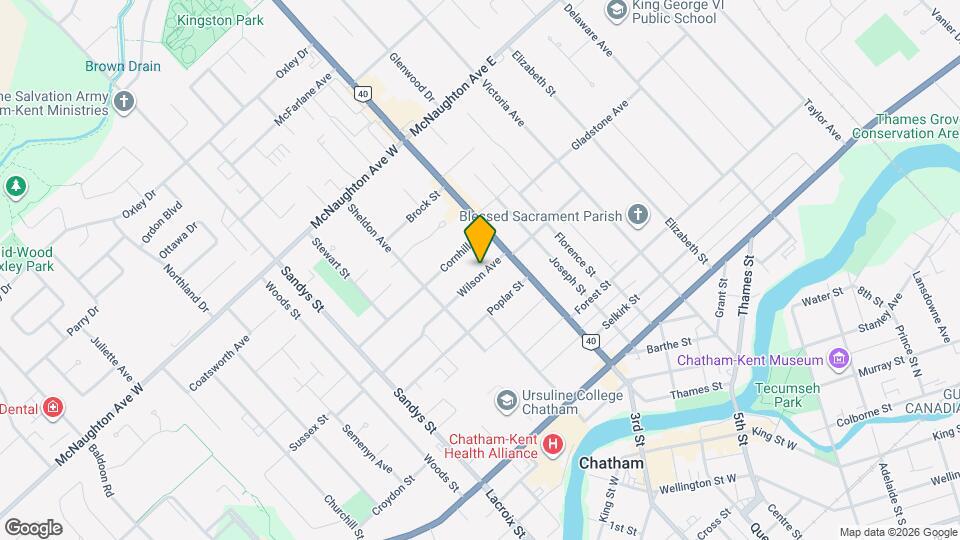 33 Wilson Ave Map and Location Details