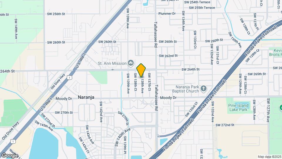 26514 SW 138th Ave Map and Location Details