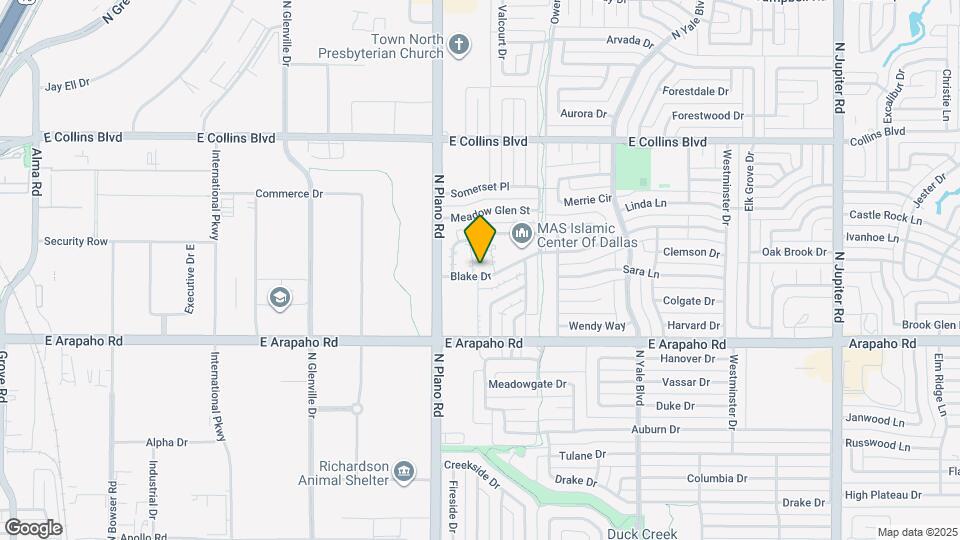 1302 Summerwood Ln Map and Location Details