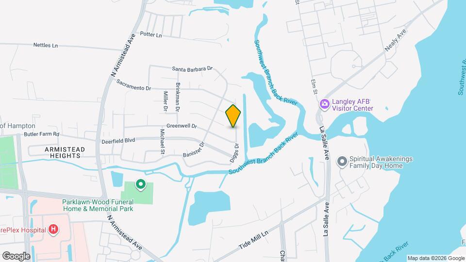 115 Diggs Dr Map and Location Details