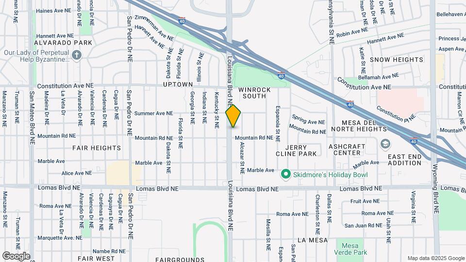 1200 Louisiana Blvd NE-Unit -13 Map and Location Details