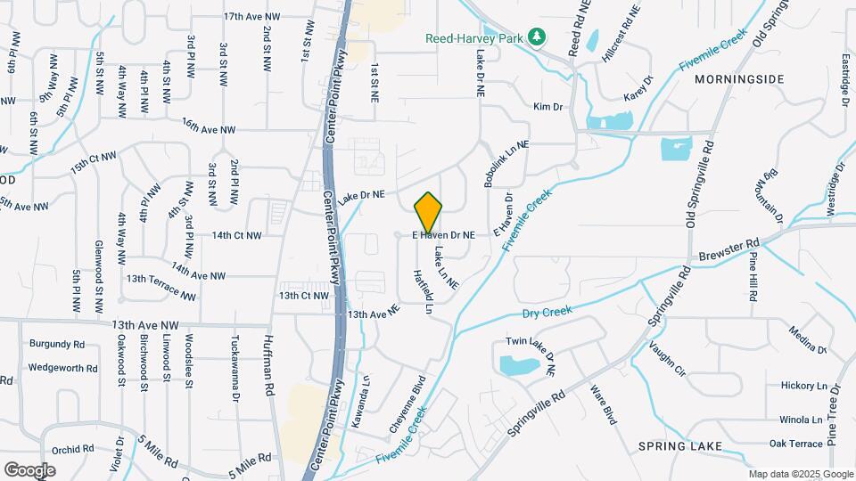217 E Haven Dr NE Map and Location Details