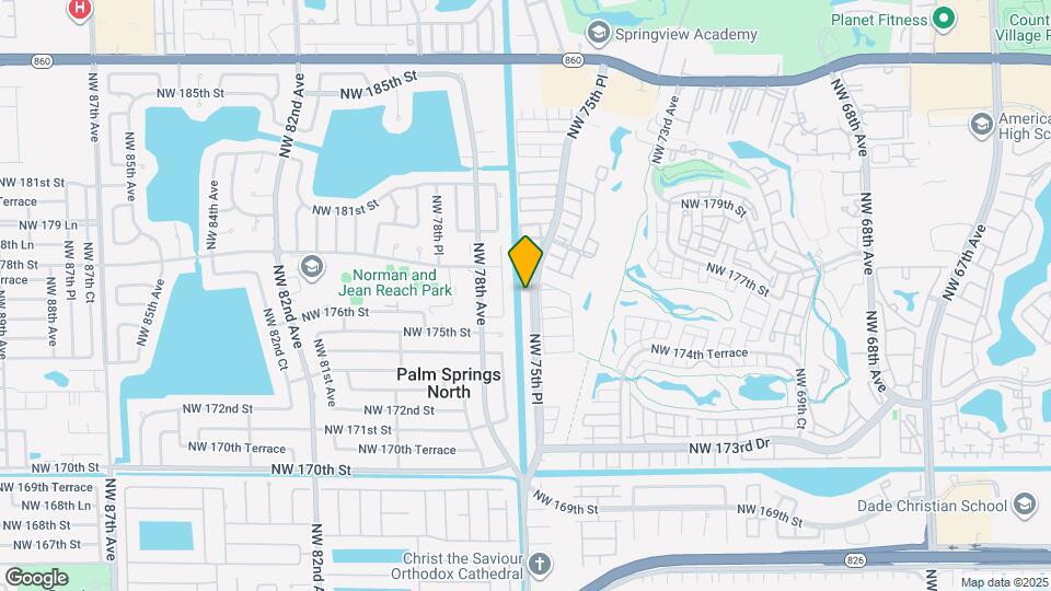 17652 NW 76th Ct Map and Location Details