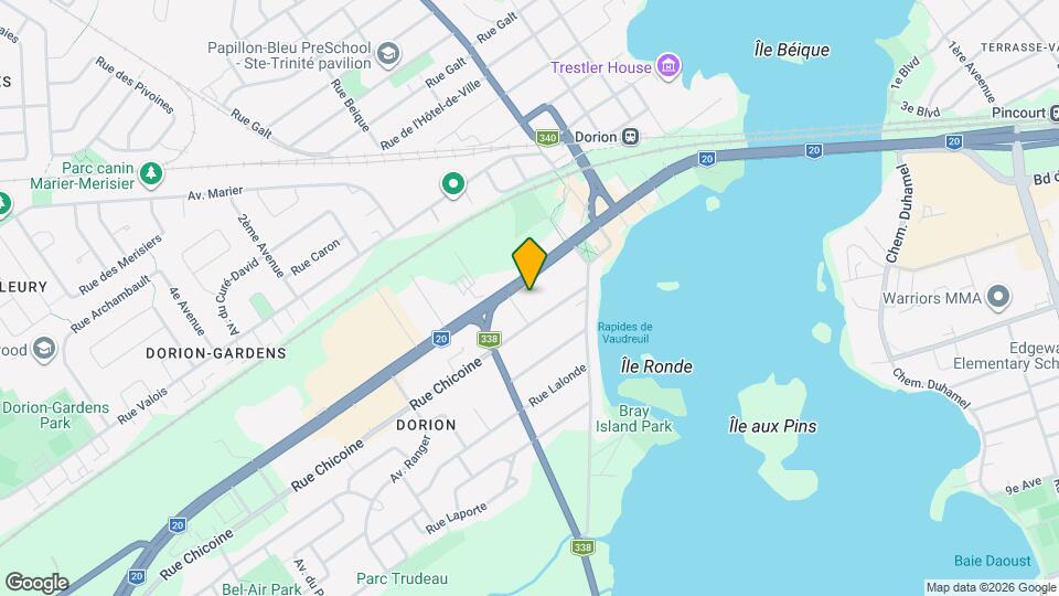 Verdora Vaudreuil Map and Location Details