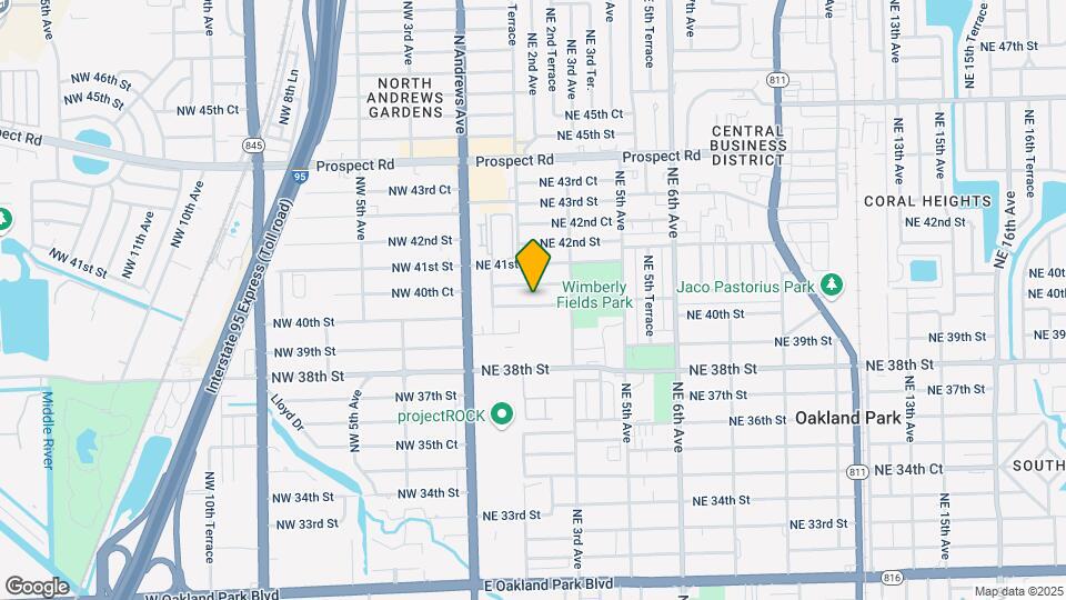 221 NE 40th St Mapa y Detalles de la Ubicación