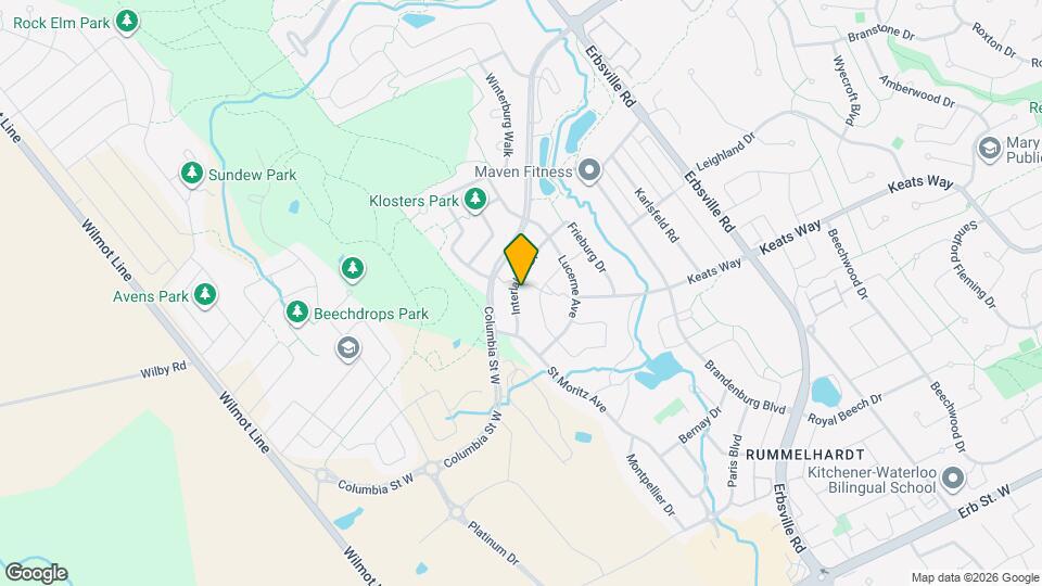 655 Interlaken Dr Map and Location Details