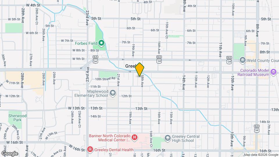 1017 18th Ave Mapa y Detalles de la Ubicación
