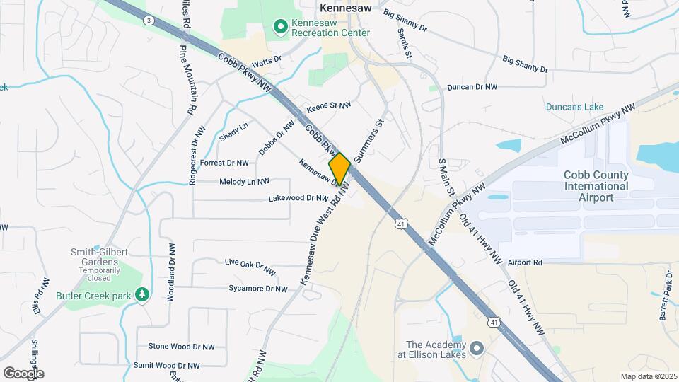2089 Kennesaw Dr NW Map and Location Details